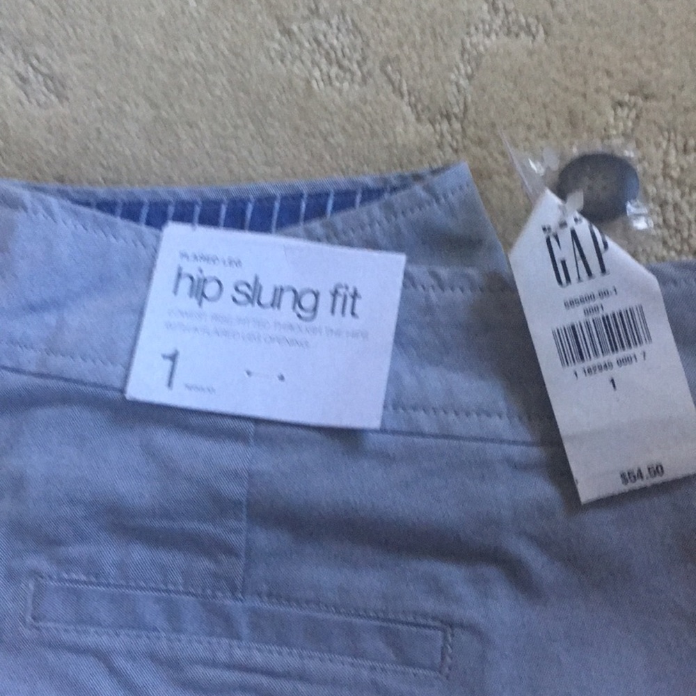 Gap NWT Blue/Gray Wide Leg size 1
